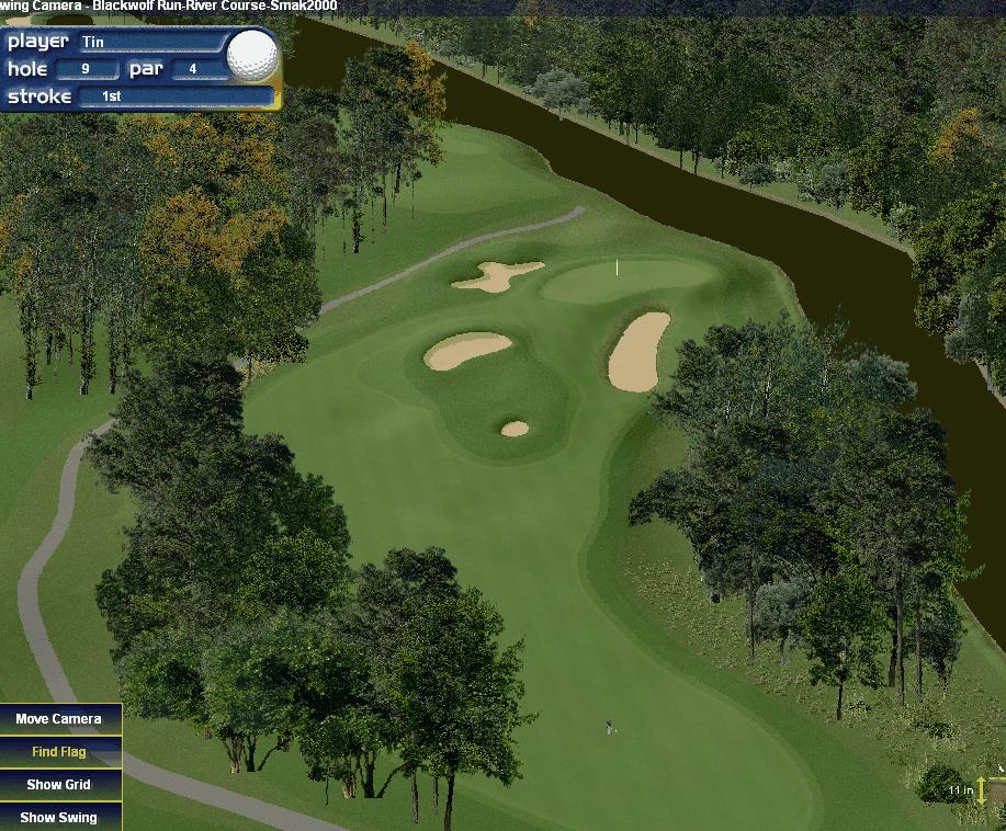 Courses Of A River. PGA 2000 Courses - Real